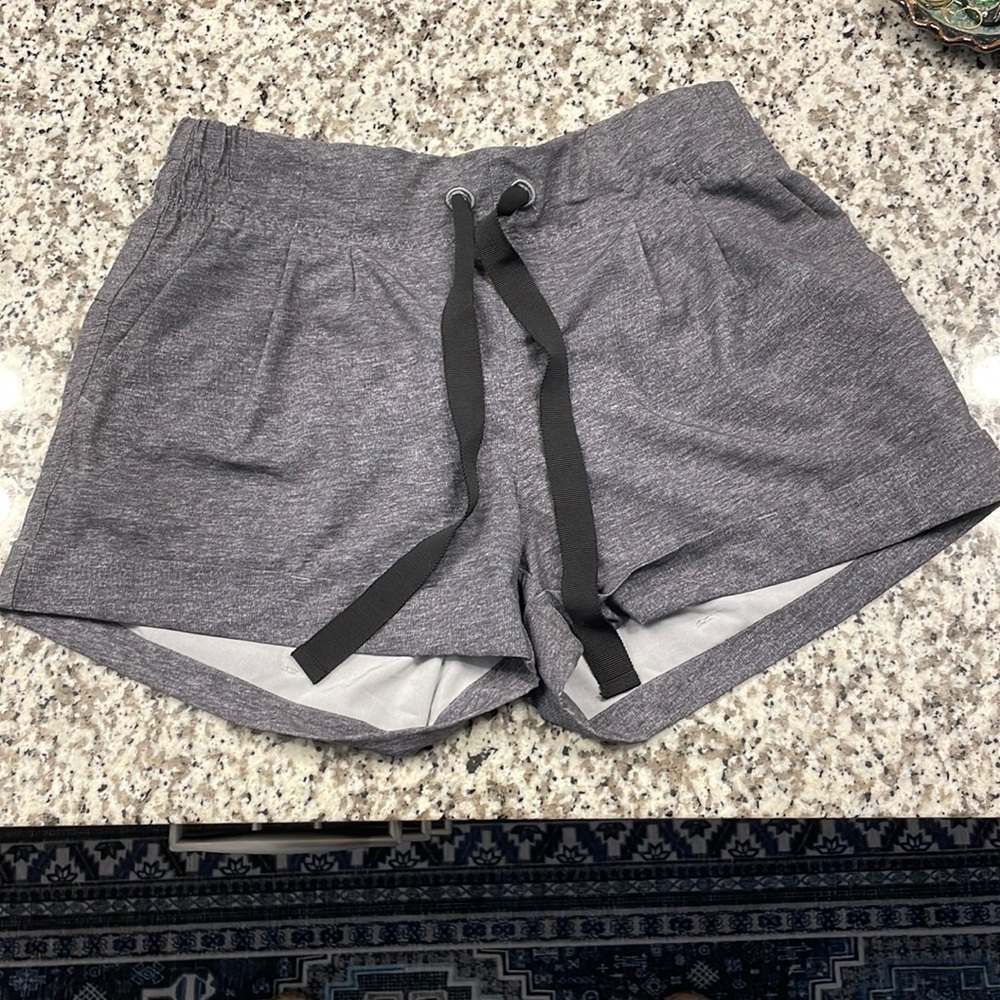 Gray Lulu Lemon Shorts